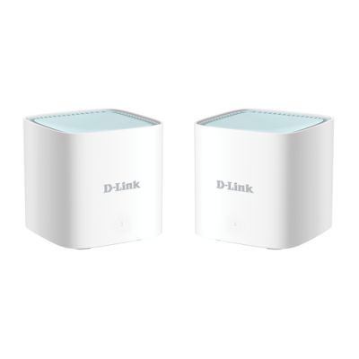 D-Link EAGLE PRO AI AX1500 Mesh Systeem 2 pcs, Wit, Intern, Mesh-systeem, Stroom, Status, 370 m², 0