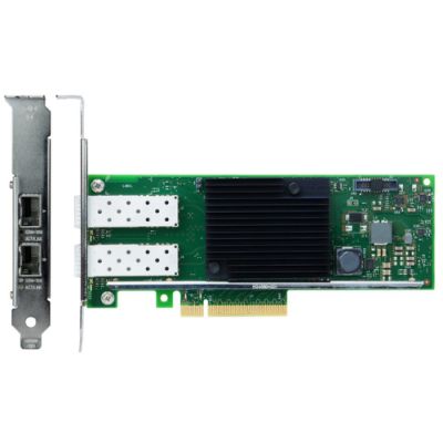 Lenovo 7ZT7A00537, Intern, Bedraad, PCI Express, Fiber, 10000 Mbit/s, Zwart, Groen