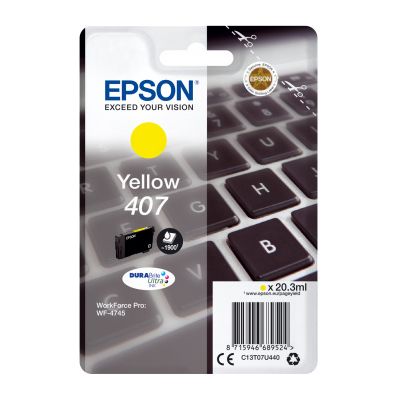 Epson WF-4745, Hoog (XL) rendement, 38,1 ml, 1900 pagina's, 1 stuk(s), Enkele verpakking