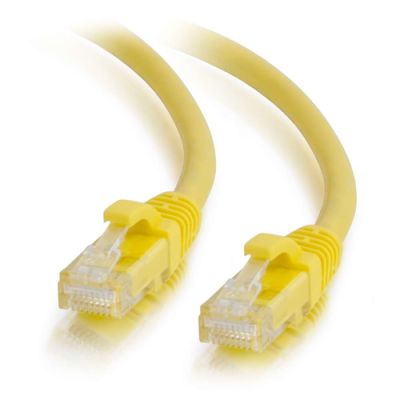C2G 1 m Cat6 Booted Unshielded (UTP) netwerkpatchkabel - geel, 1 m, Cat6, U/UTP (UTP), RJ-45, RJ-45