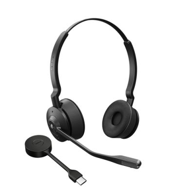 Jabra Engage 55, Draadloos, Kantoor/callcenter, 83 g, Headset, Zwart, Titanium