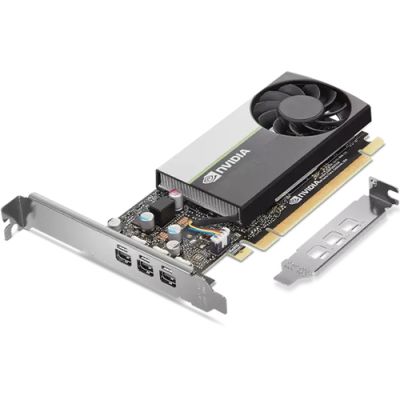 Lenovo Nvidia T400, T400, 4 GB, GDDR6, 7680 x 4320 Pixels, PCI Express x16 3.0, 1 ventilator(en)