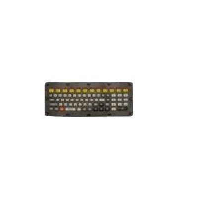 Zebra KYBD-QW-VC70-L-1, Volledige grootte (100%), Bedraad, USB, QWERTY, Zwart, Geel