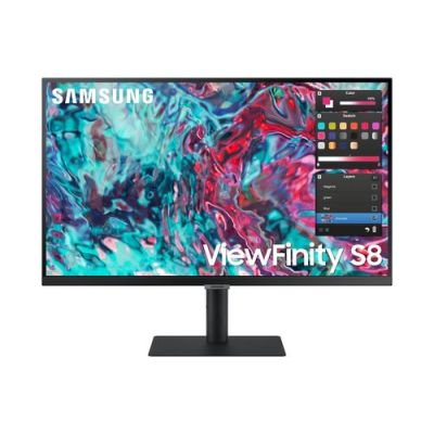 Samsung ViewFinity S80TB, 68,6 cm (27"), 3840 x 2160 Pixels, 4K Ultra HD, LED, 5 ms, Zwart