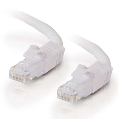 C2G Cat6 Snagless Patch Cable White 20m, 20 m, Cat6, U/UTP (UTP), RJ-45, RJ-45