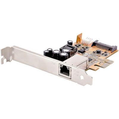 StarTech.com 1 Port 2.5Gbps PoE Netwerk Kaart, PCIe Ethernet Kaart met RJ45, 30W 802.3at PoE NIC voo