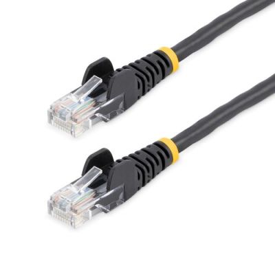 StarTech.com 45PAT5MBK, 5 m, Cat5e, U/UTP (UTP), RJ-45, RJ-45