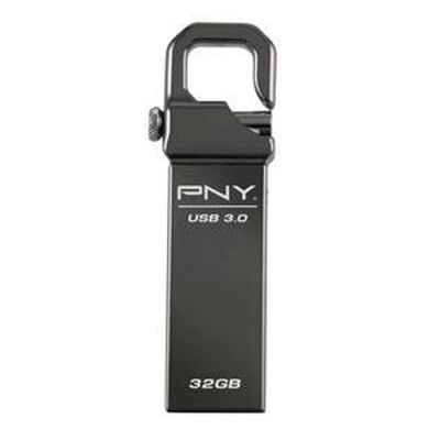 PNY Hook Attache 32GB, 32 GB, USB Type-A, 3.2 Gen 1 (3.1 Gen 1), 50 MB/s, Overige, Zwart