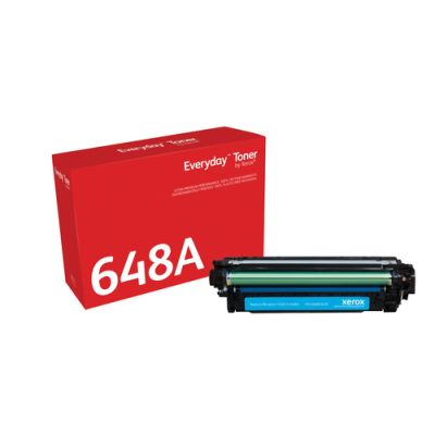 Everyday Cyaan Toner vervangt de HP 648A (CE261A), 11000 pagina's, 11000 pagina's, Cyaan, 1 stuk(s)