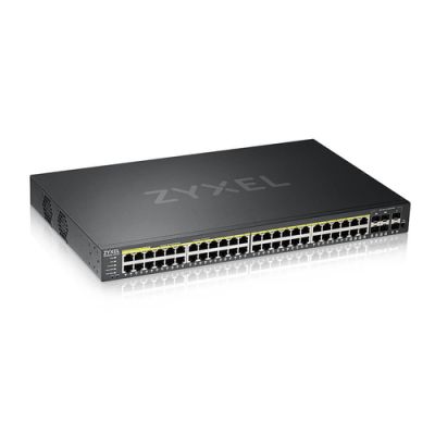 Zyxel GS2220-50HP-EU0101F, Managed, L2, Gigabit Ethernet (10/100/1000), Power over Ethernet (PoE), R