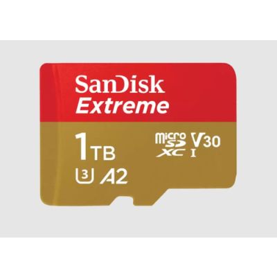 SanDisk Extreme, 1024 GB, MicroSDXC, Klasse 3, UHS-I, 190 MB/s, Class 1 (U1)