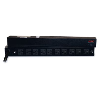 APC Rack PDU, Basic, 1U, 30A, 120V energiedistributie