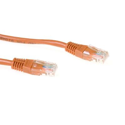 ACT Bruine 2 meter U/UTP CAT6 patchkabel met RJ45 connectoren