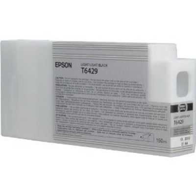 Epson T6429 Light Light Black Ink Cartridge (150ml), Normaal rendement, Inkt op pigmentbasis, 150 ml