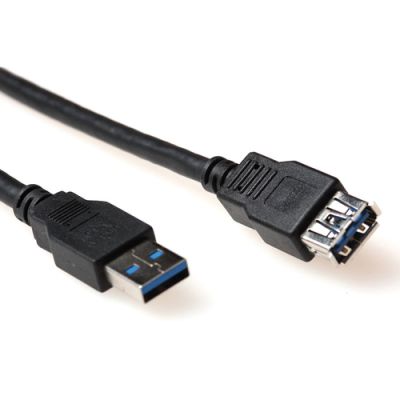 ACT USB 3.0 A male - USB A female 1,00 m