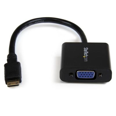 StarTech.com Mini HDMI naar VGA Adapter Converter voor Digitale Camera Foto / Video 1920x1080, 0,203