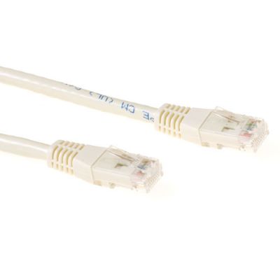 ACT Ivoor 30 meter U/UTP CAT6 patchkabel met RJ45 connectoren
