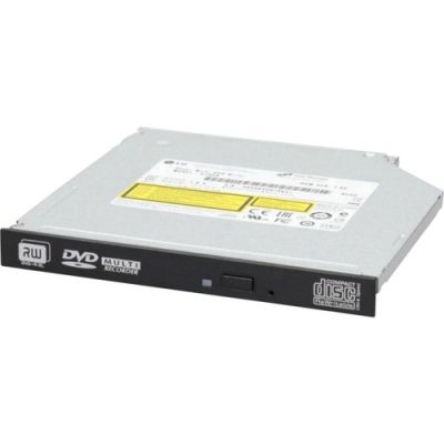 Origin Storage DVD+/- RW Ultra Slimline SATA Drive 9.5mm Tray loading, Zwart, Voorzijde, Notebook, DVD-RW, SATA III, 8x