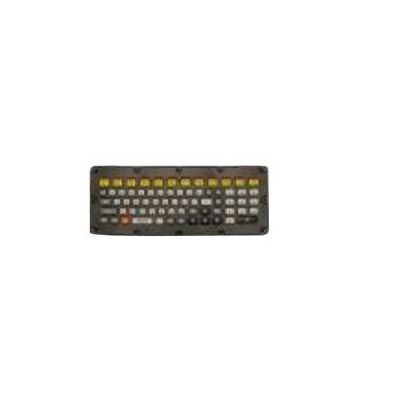 Zebra KYBD-QW-VC80-S-1, Volledige grootte (100%), Bedraad, USB, QWERTY, Zwart, Geel