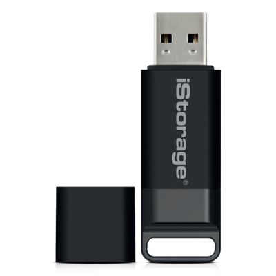 iStorage IS-FL-DBT-256-64, 64 GB, USB Type-A, 3.2 Gen 1 (3.1 Gen 1), 170 MB/s, Dop, Zwart