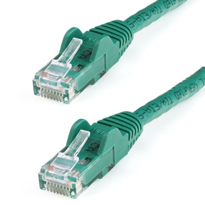 StarTech.com Cat6 netwerkkabel met snagless RJ45 connectors 30,4 m groen, 30,5 m, Cat6, U/UTP (UTP), RJ-45, RJ-45
