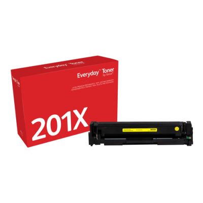 Everyday Geel Toner vervangt de HP 201X (CF402X/ CRG-045HY), 2300 pagina's, 2300 pagina's, Geel, 1 s