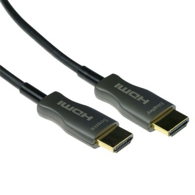 ACT 15 meter HDMI Premium 8K Hybrid kabel HDMI-A male - HDMI-A male.