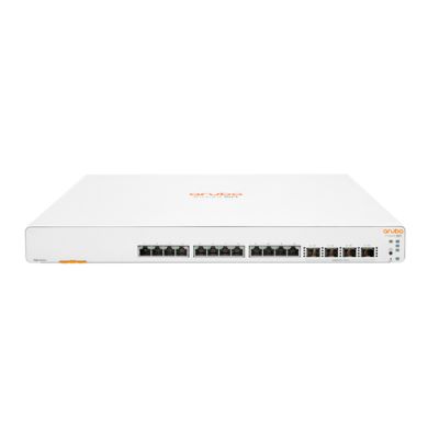 Hewlett Packard Enterprise Aruba Instant On 1960 12XGT 4SFP+ Managed L2+ 10G Ethernet (100/1000/10000) 1U Wit