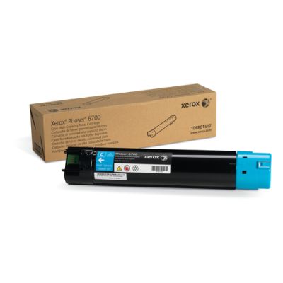 Xerox Hoge capaciteit tonercartridge, cyaan (12.000 pagina's) Phaser 6700, 12000 pagina's, Cyaan, 1