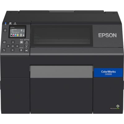 Epson ColorWorks CW-C6500Ae, Inkjet, 1200 x 1200 DPI, 85 mm/sec, Bedraad, Zwart