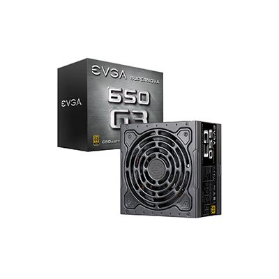 EVGA 220-G3-0650-Y2, 650 W, 100 - 240 V, 50 - 60 Hz, 110 W, 649,2 W, 110 W
