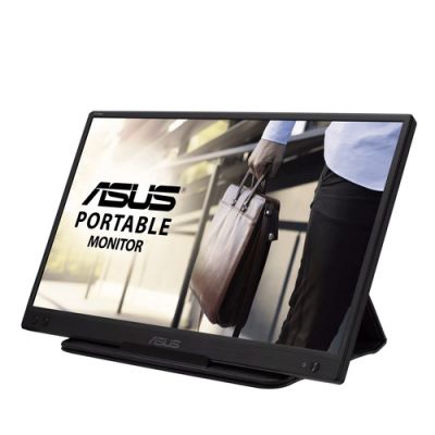 ASUS ZenScreen MB166C, 39,6 cm (15.6"), 1920 x 1080 Pixels, Full HD, LED, 5 ms, Zwart