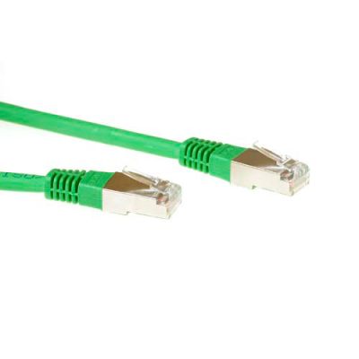 ACT Groene 7 meter LSZH F/UTP CAT5E patchkabel met RJ45 connectoren