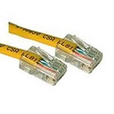 C2G Cat5E Crossover Patch Cable Yellow 3m, 3 m, RJ-45, RJ-45