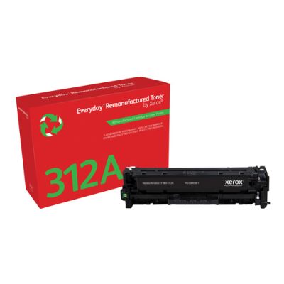 Everyday Zwart Toner vervangt de HP 312A (CF380A), 2400 pagina's, Zwart, 1 stuk(s)