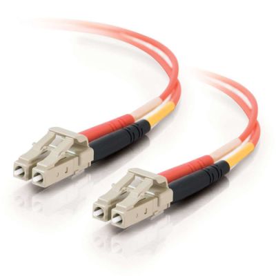 C2G 10m LC/LC LSZH Duplex 50/125 Multimode Fibre Patch Cable Glasvezel kabel Oranje