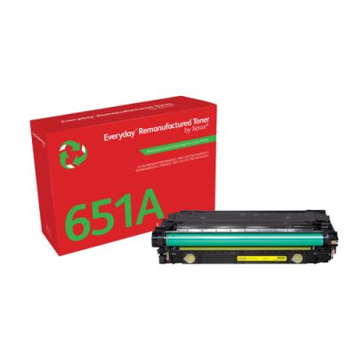 Everyday Geel Toner vervangt de HP 651A/ 650A/ 307A (CE342A/CE272A/CE742A), 16000 pagina's, 16000 pa