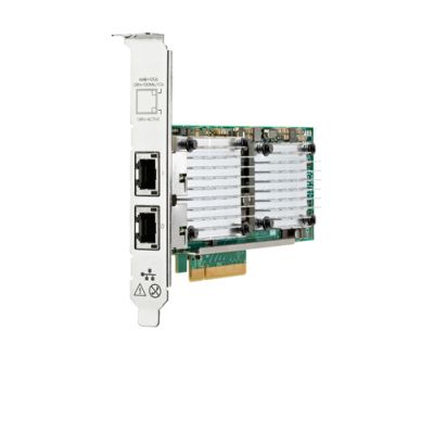 Hewlett Packard Enterprise Ethernet 10Gb 2-port BASE-T QL41132HLRJ, Intern, Bedraad, PCI Express, Et