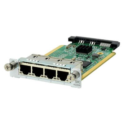 Hewlett Packard Enterprise MSR 4-port Gig-T Switch SIC Module, Gigabit Ethernet, 1000 Mbit/s, IEEE 8