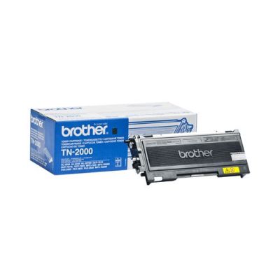 Brother TN2000, 2500 pagina's, Zwart, 1 stuk(s)