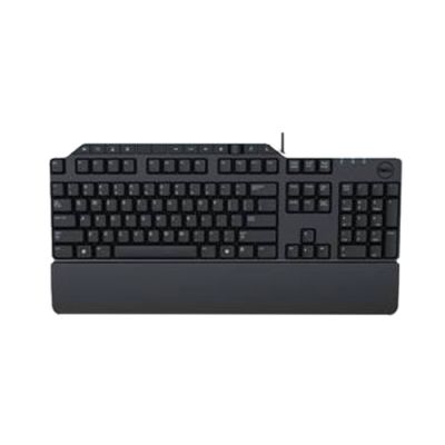 DELL KB-522, Volledige grootte (100%), Bedraad, USB, AZERTY, Zwart