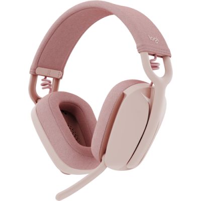 Logitech Zone Vibe Headset Draadloos Hoofdband Oproepen/muziek Bluetooth Roze