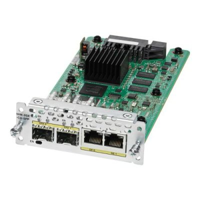 2-port GE WAN NIM dual-mode RJ45+SFP
