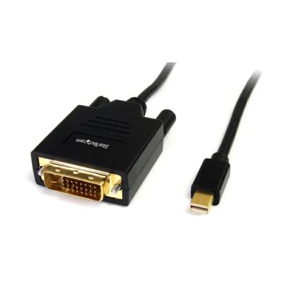 StarTech.com 1,80 m Mini DisplayPort naar DVI Verloopkabel M/M, 1,8 m, Mini DisplayPort, DVI-D, Mann