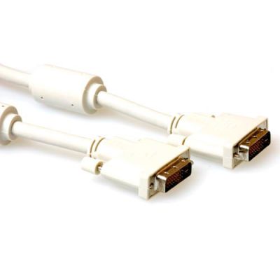 ACT DVI-D Dual Link kabel male - male, High Quality 10,00 m
