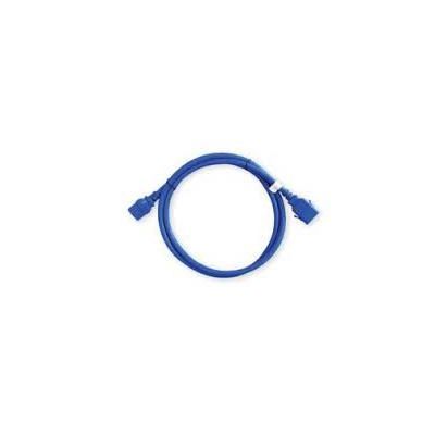 Raritan C14/C13, 16 AWG, 2.5 m Blauw 2,5 m C14 stekker C13 stekker