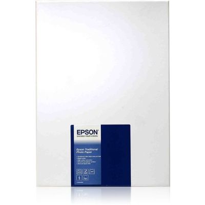 Epson Traditional Photo Paper, DIN A4, 330g/m², 25 Vel, 330 g/m², A4, 25 vel, - SureColor SC-T7200D-
