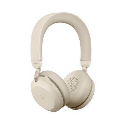 Jabra Evolve2 75, Draadloos, Kantoor/callcenter, 20 - 20000 Hz, 197 g, Headset, Beige