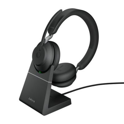 Jabra Evolve2 65, UC Stereo Headset Draadloos Hoofdband Kantoor/callcenter USB Type-C Bluetooth Zwar