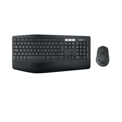 Logitech MK850 Performance, Volledige grootte (100%), Draadloos, RF-draadloos + Bluetooth, QWERTY, Z